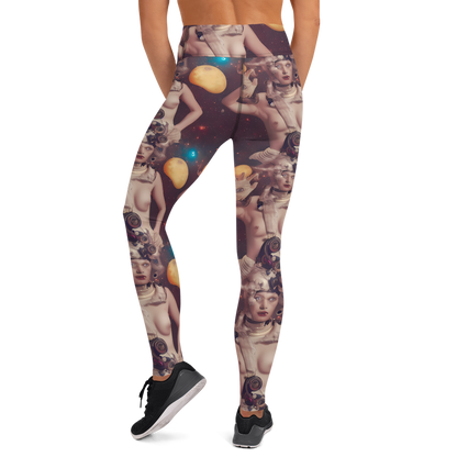 Yoga Leggings - Nebula Siren