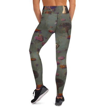 Yoga Leggings - Ethereal Bloom