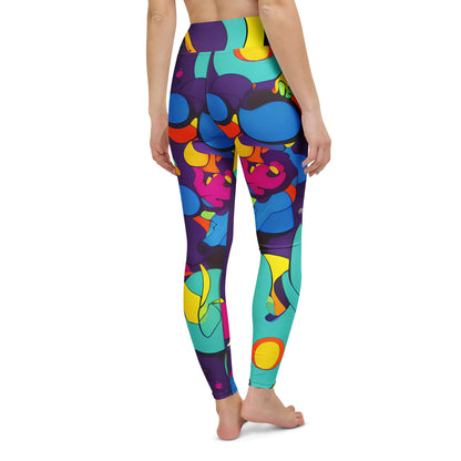 Yoga Leggings - Psychedelic Harmony