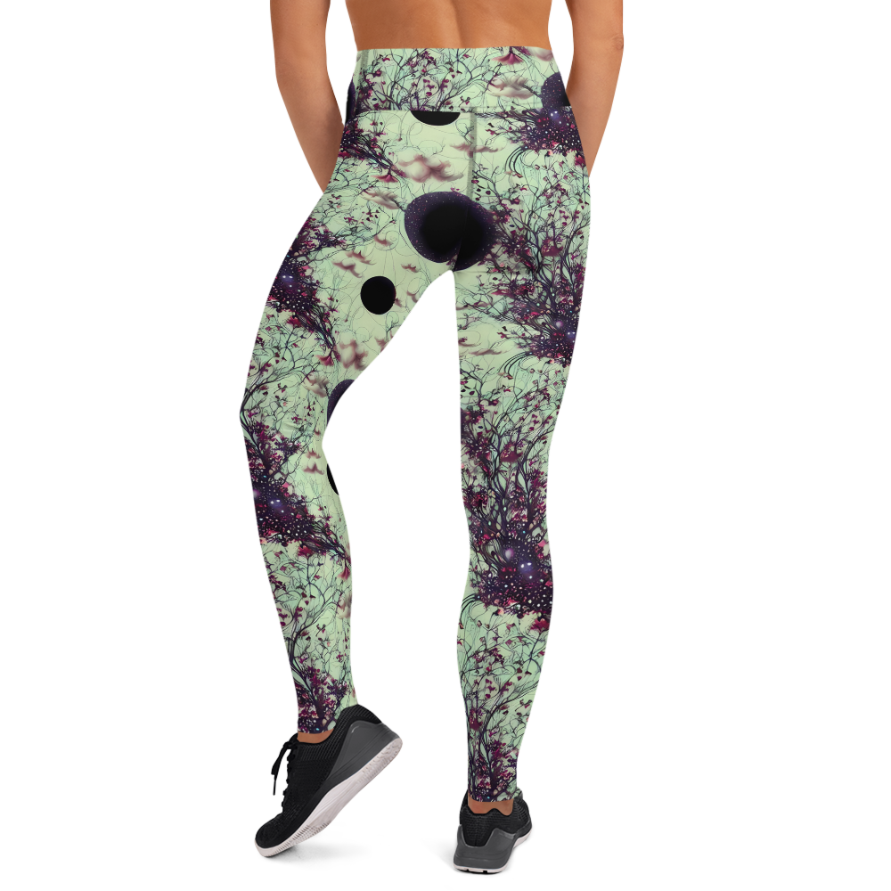 Yoga Leggings - Celestial Bloom