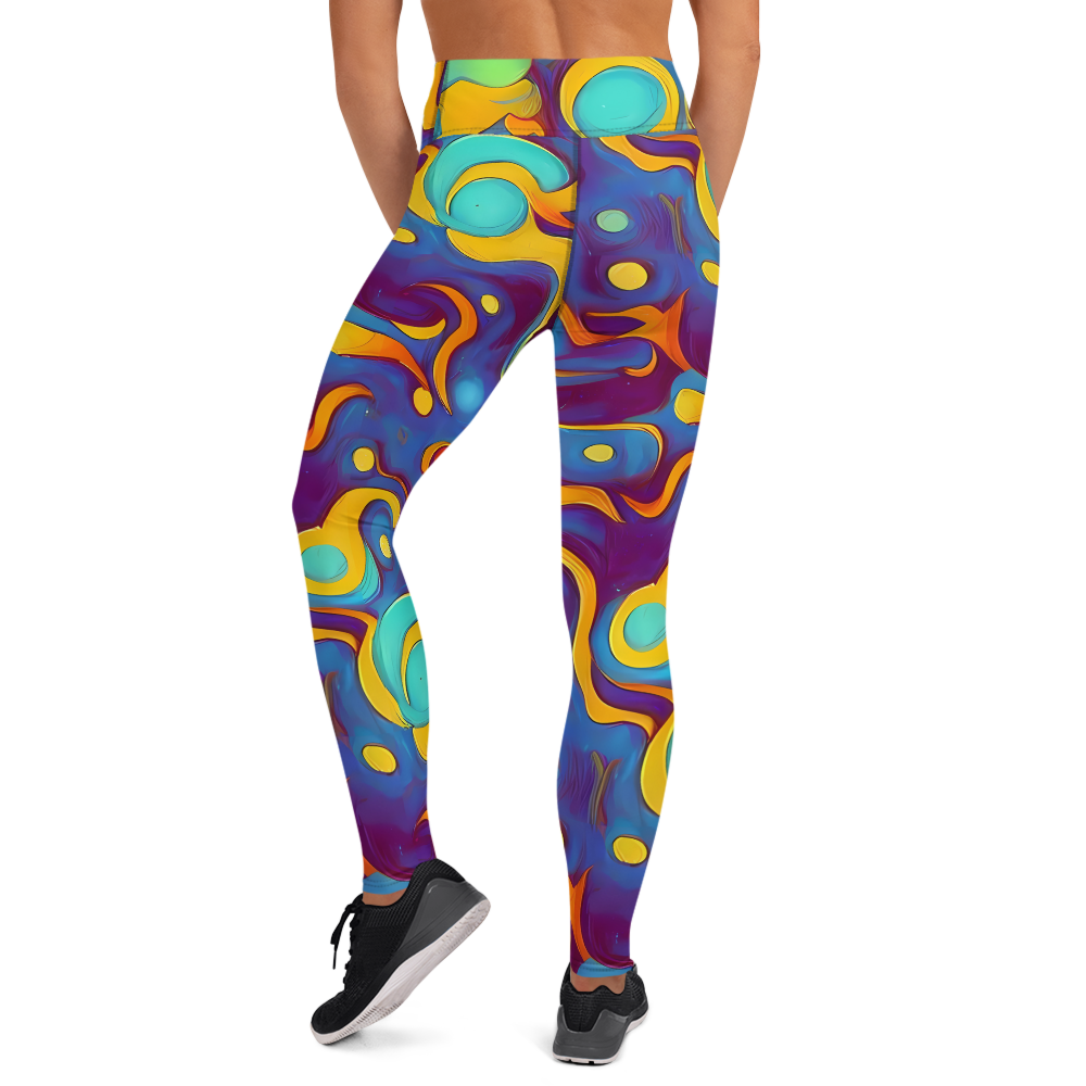 Yoga Leggings - Pelton Swirl