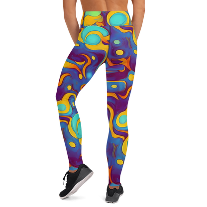 Yoga Leggings - Pelton Swirl