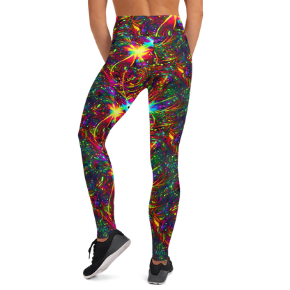 Yoga Leggings - Stellar Burst