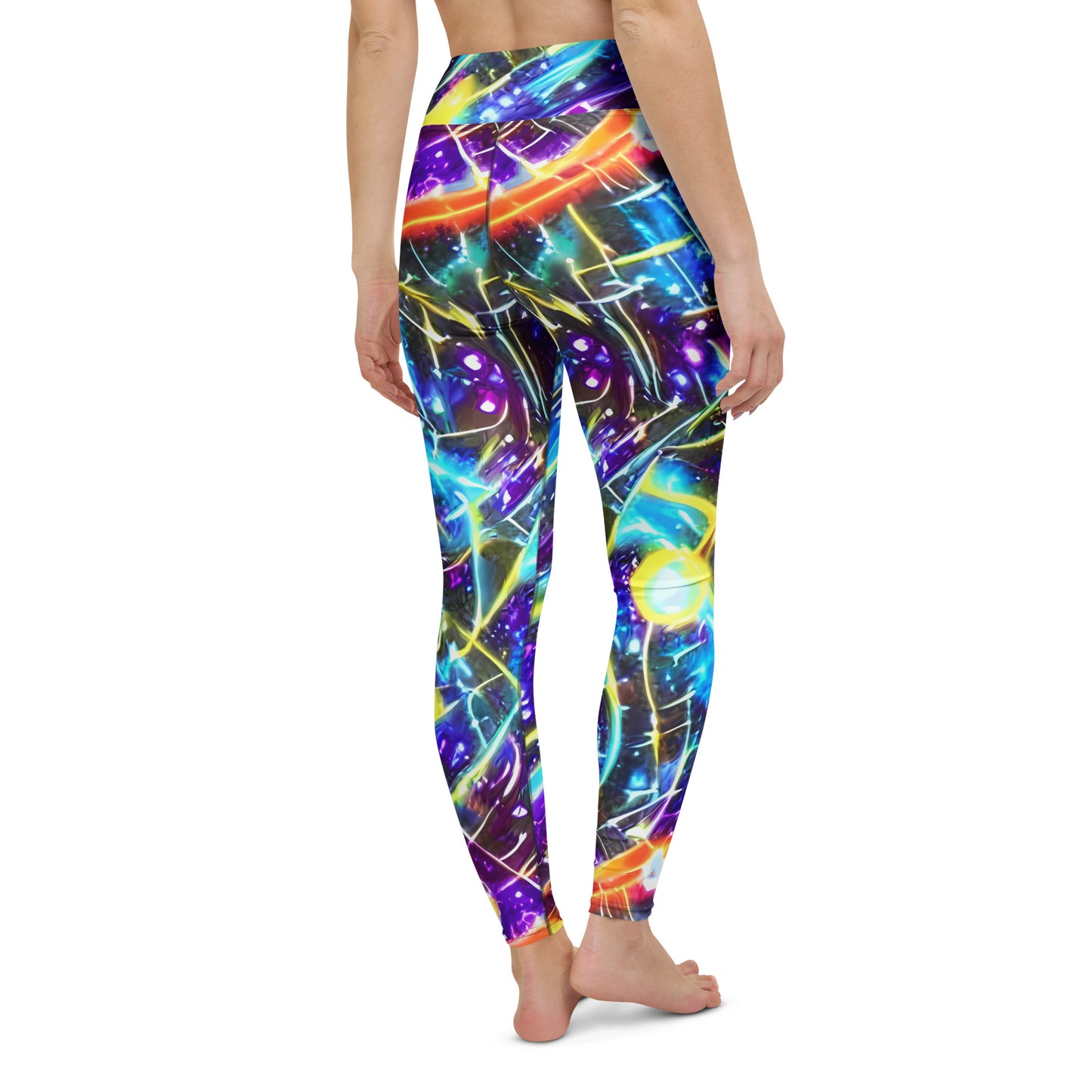 Yoga Leggings - Mutant Nebula