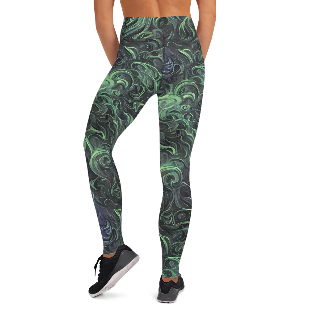 Yoga Leggings - Savrasov Swirls