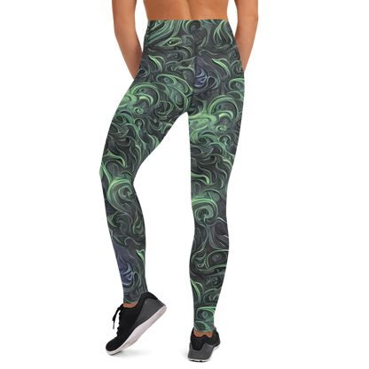 Yoga Leggings - Savrasov Swirls