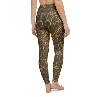 Yoga Leggings - Ethereal Coils