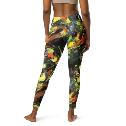 Yoga Leggings - Seve Swirl