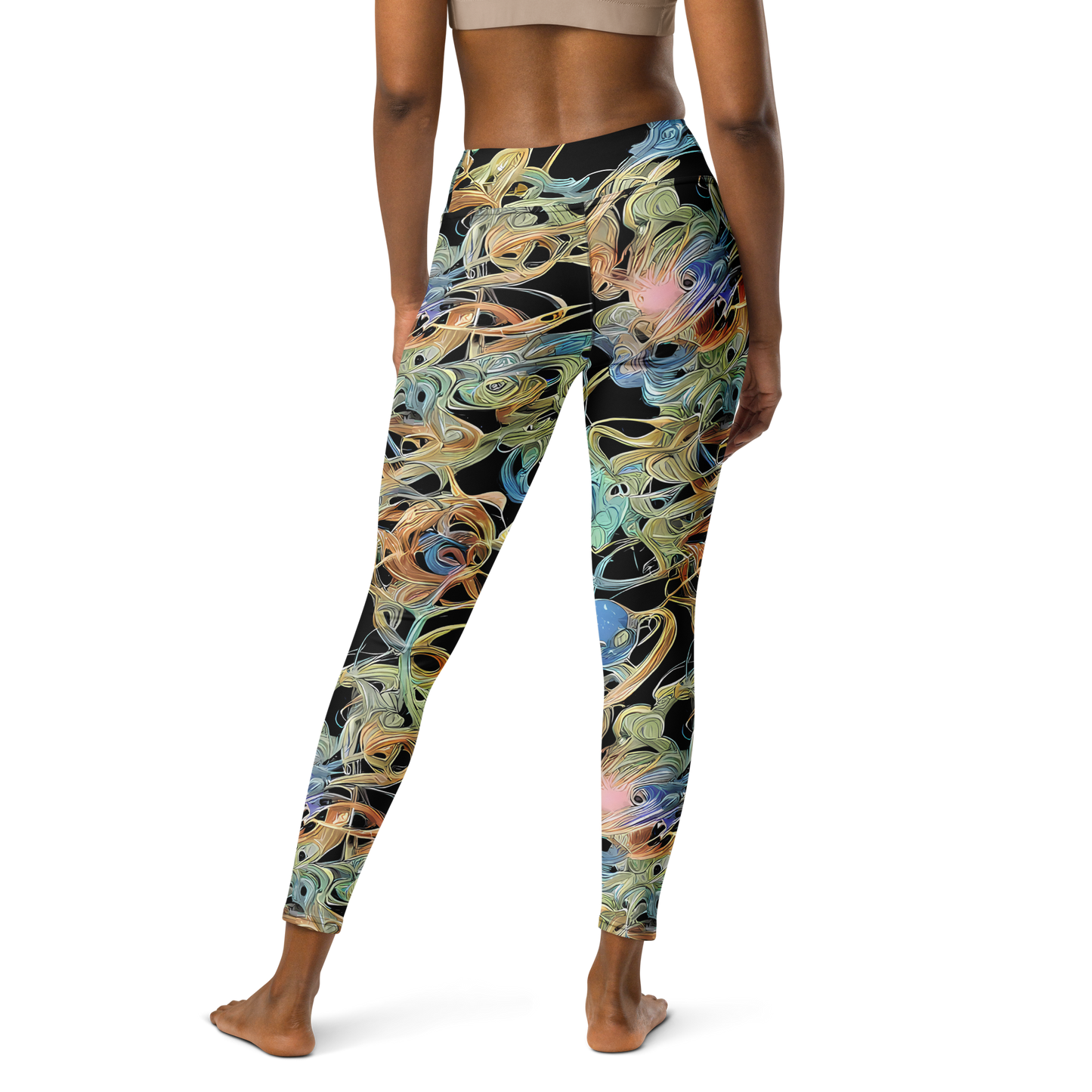 Yoga Leggings - Infinite Mist