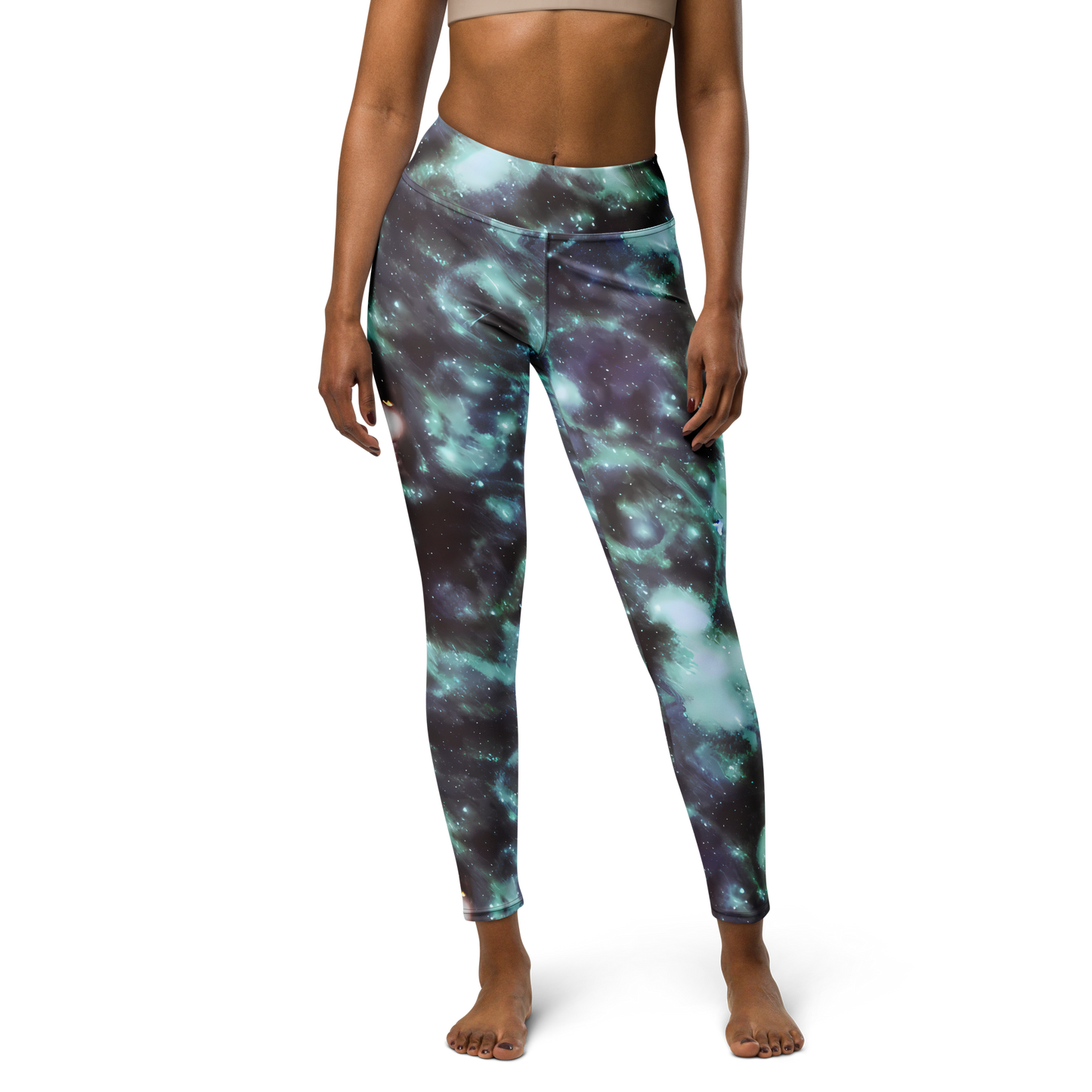 Yoga Leggings - Roversi Nebula