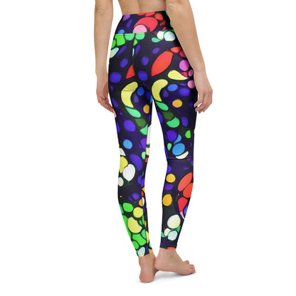 Yoga Leggings - Bubble Fantasia