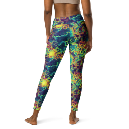 Yoga Leggings - Echoed Pulses