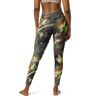 Yoga Leggings - Chaos Crescendo