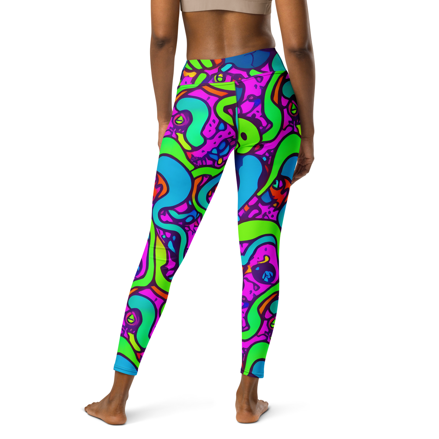 Yoga Leggings - Funky Vortex