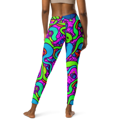 Yoga Leggings - Funky Vortex