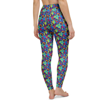 Yoga Leggings - Psychedelic Harmony