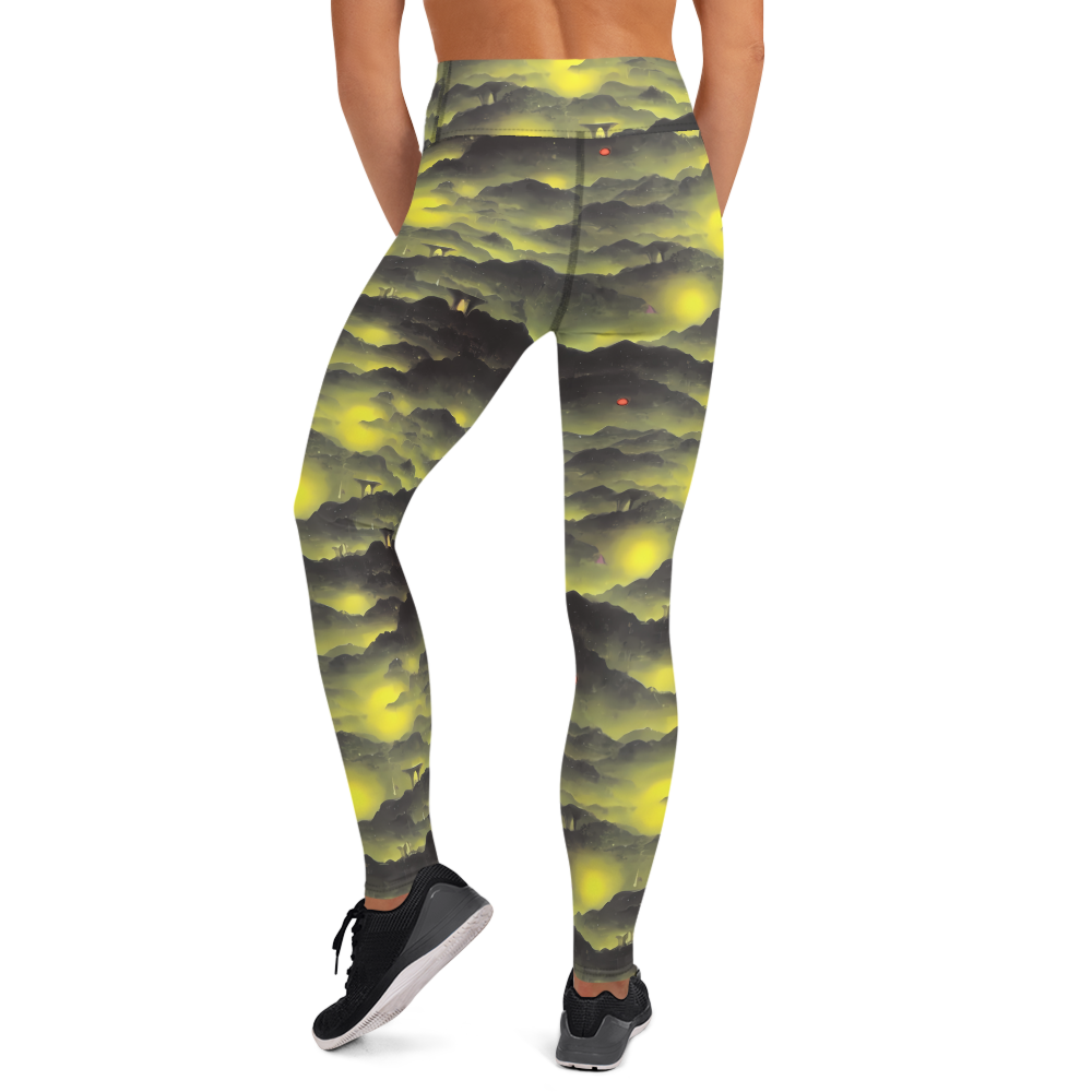 Yoga Leggings - Spectral Isle