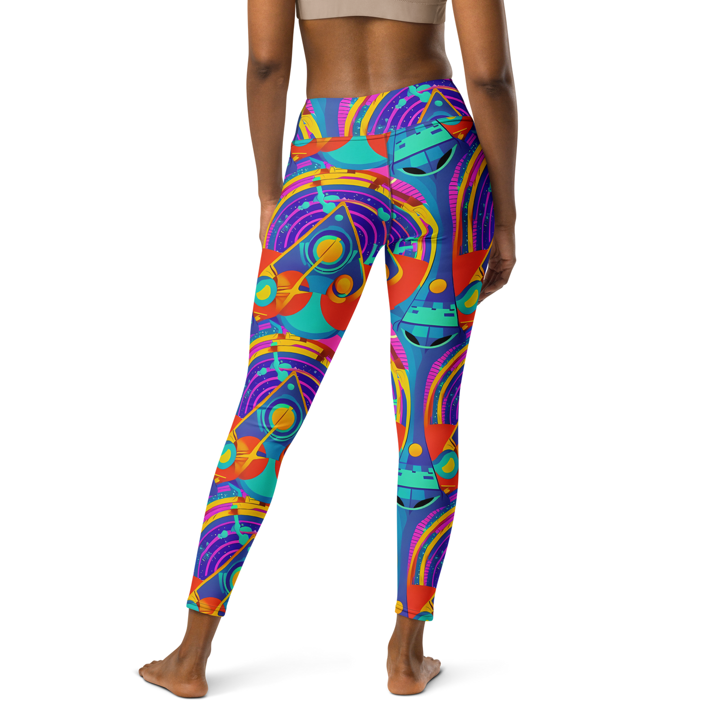 Yoga Leggings - Blast of Color