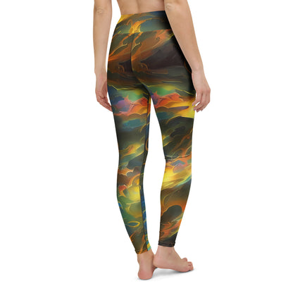 Yoga Leggings - Ethereal Glow