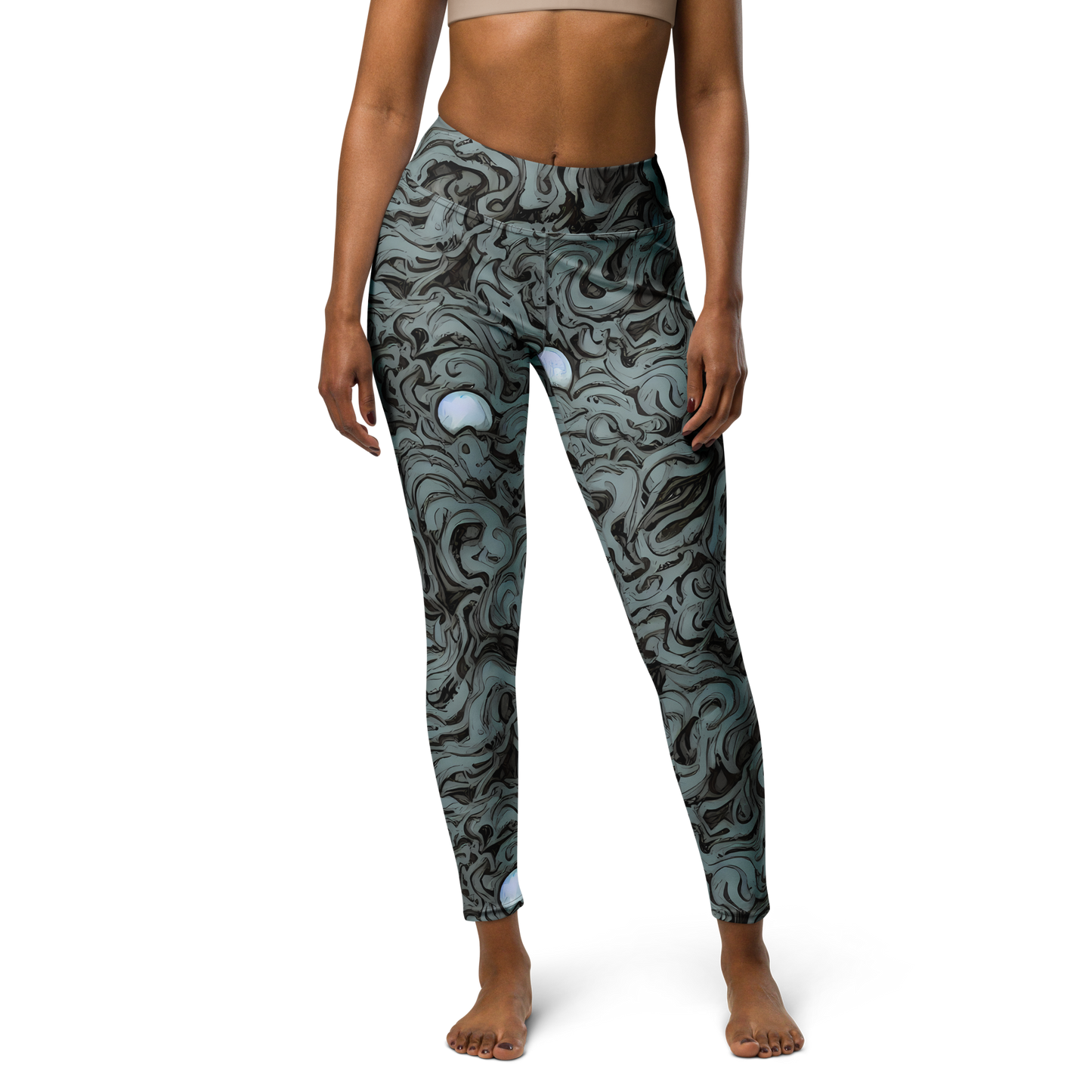 Yoga Leggings - Caruso Swirl