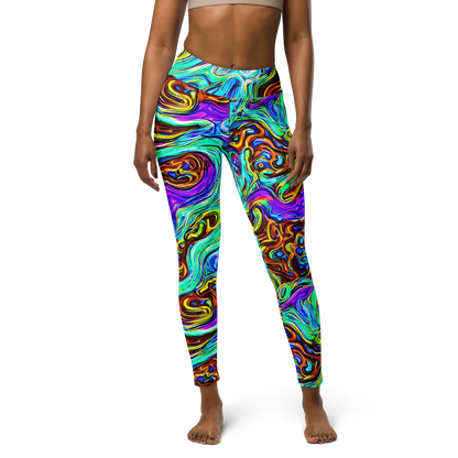 Yoga Leggings - Mystic Iridescence