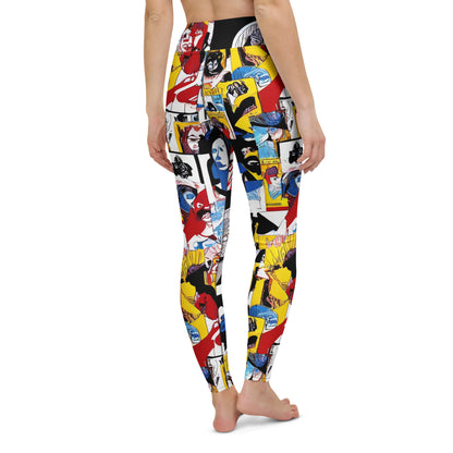 Yoga Leggings - Pop Art Parade