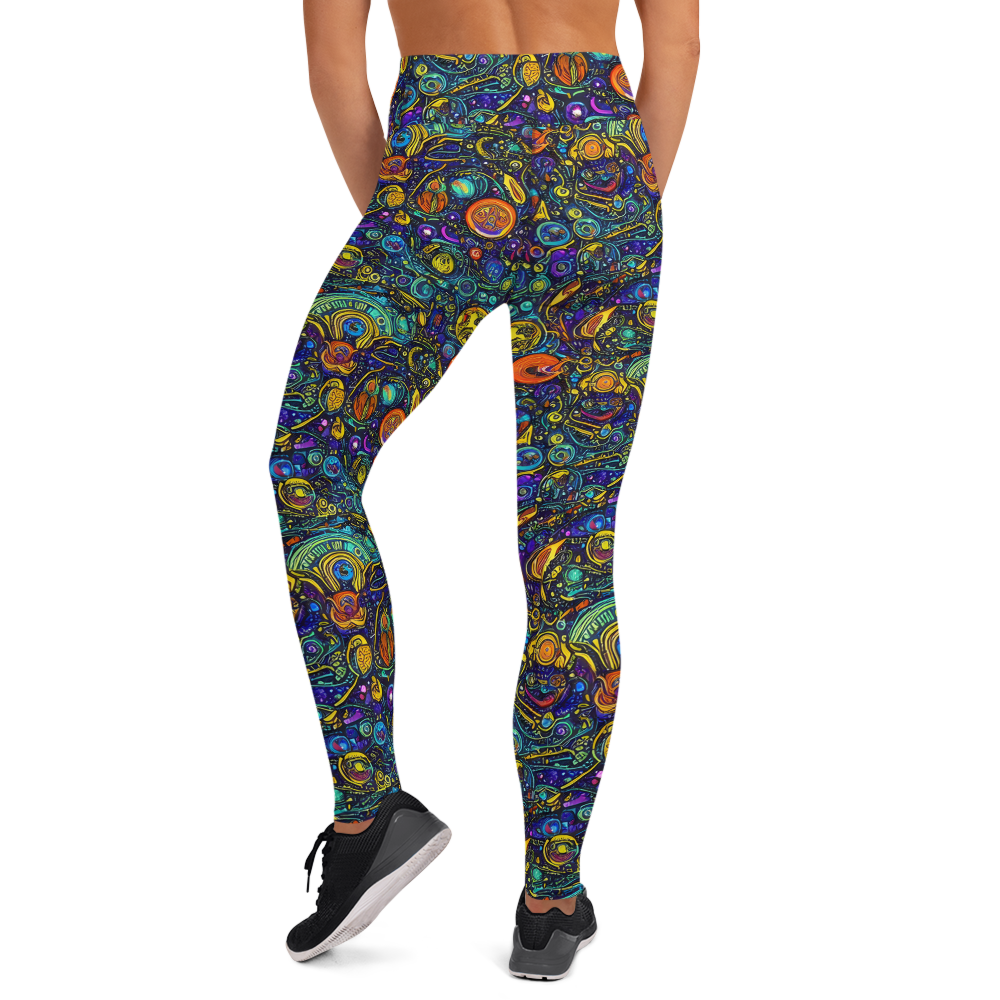 Yoga Leggings - Vasnetsov Vortex