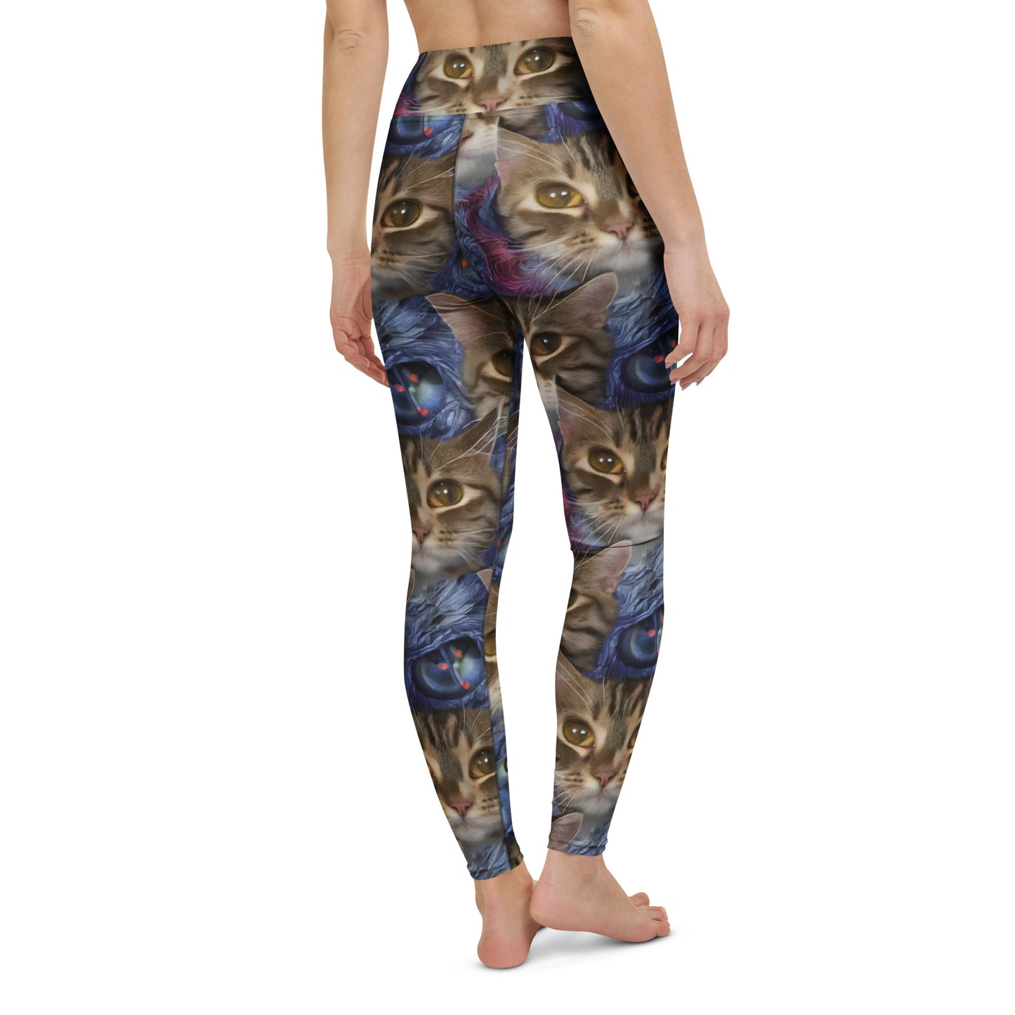 Yoga Leggings - Feline Fantasy