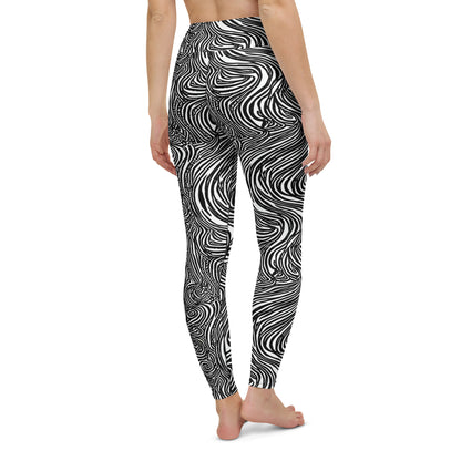 Yoga Leggings - Tidal Tangle