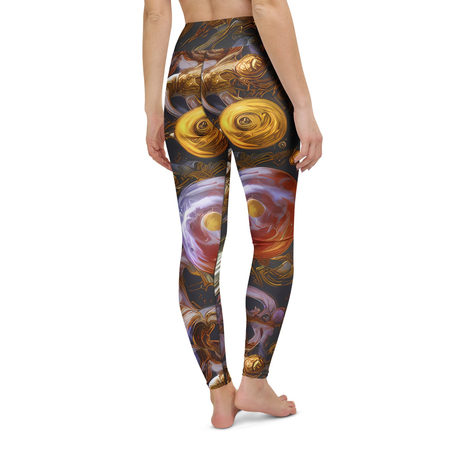 Yoga Leggings - Bloemaert's Galaxy