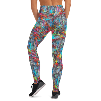 Yoga Leggings - Junkyard Jewel