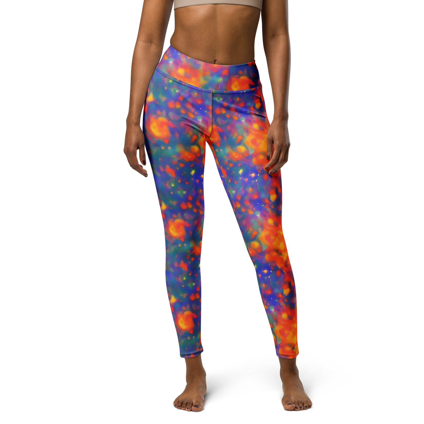 Yoga Leggings - Nolde Nebula