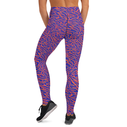 Yoga Leggings - Sapphire Swirl