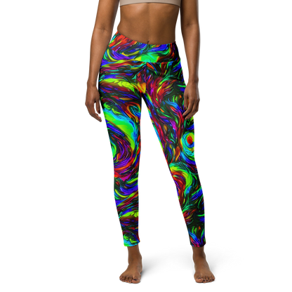 Yoga Leggings - Calraet Swirl