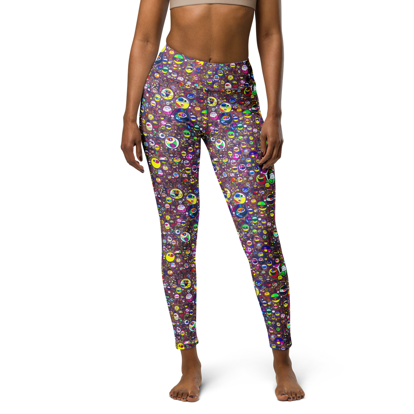 Yoga Leggings - Eyes of Enchantment