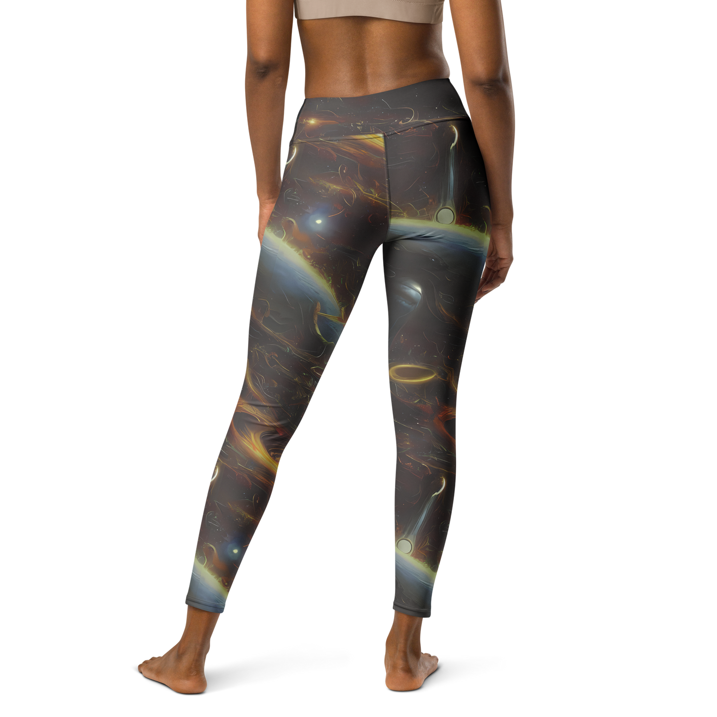 Yoga Leggings - Quantum Illusions