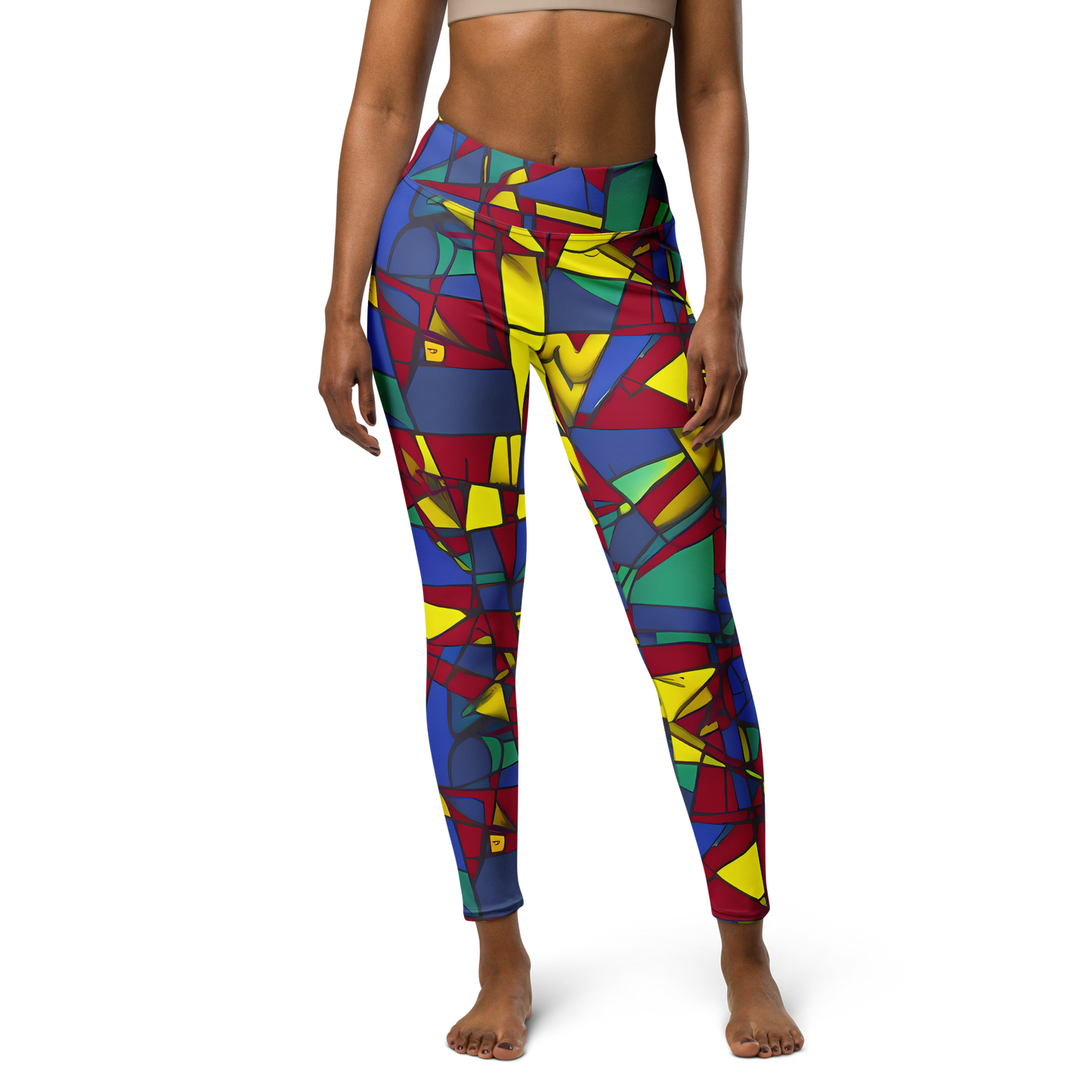 Yoga Leggings - Vibrant Vexation