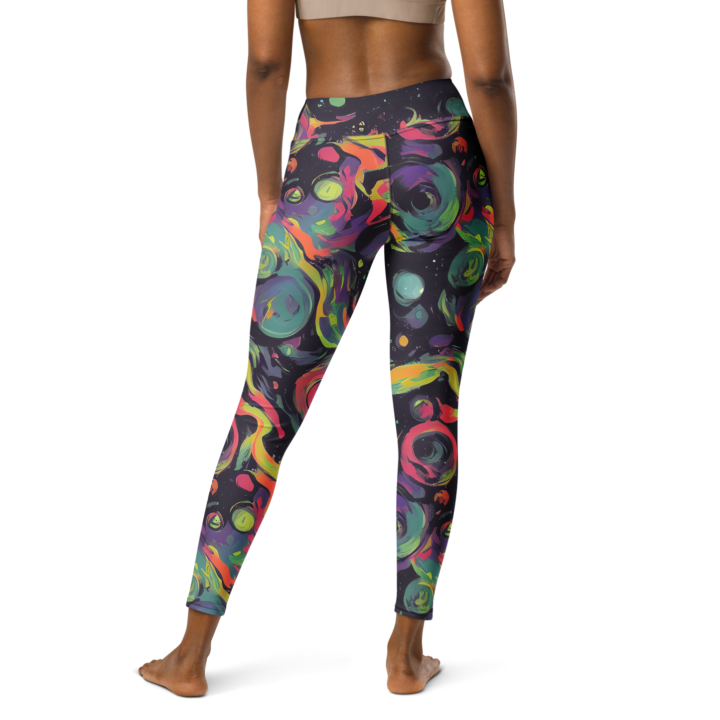 Yoga Leggings - Psychedelic Drift