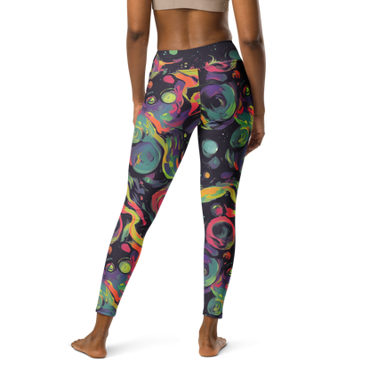 Yoga Leggings - Psychedelic Drift