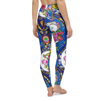 Yoga Leggings - Galactic Masquerade