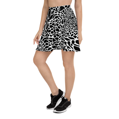 Skater Skirt - Monochrome Mystique