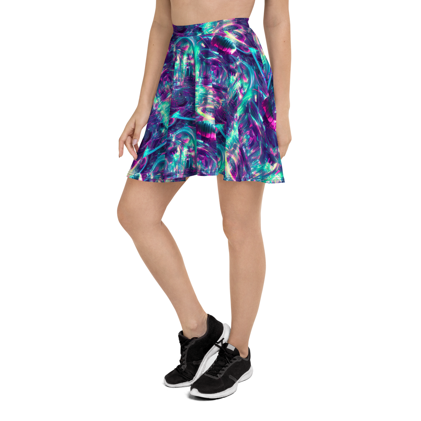 Skater Skirt - Synthwave Surge