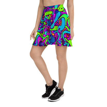 Skater Skirt - Funky Vortex