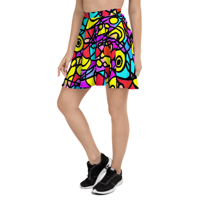 Skater Skirt - Radiant Chaos