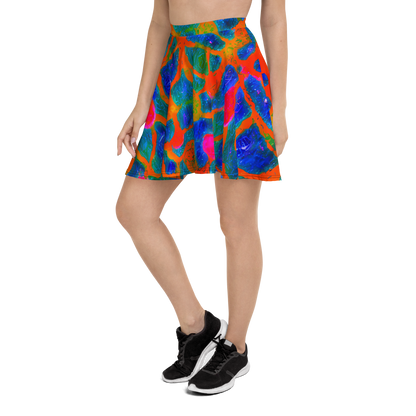 Skater Skirt - Vibrant Mosaic