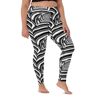 Yoga Leggings - Dupain Swirl