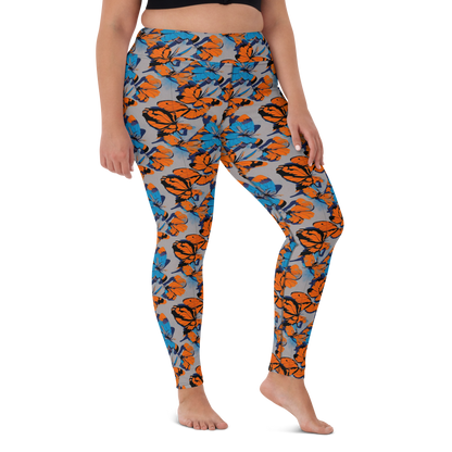 Yoga Leggings - Flutter Wave