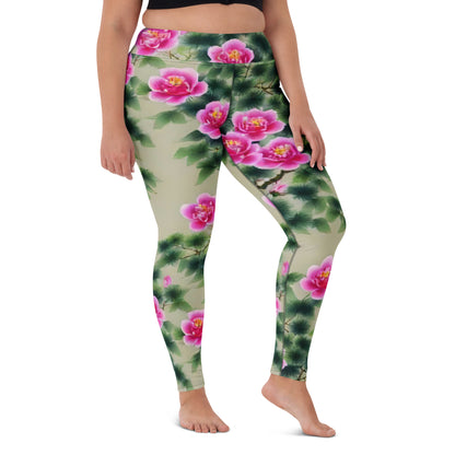 Yoga Leggings - Blossom Reverie