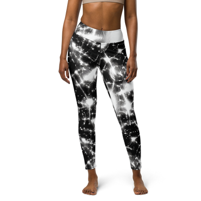 Yoga Leggings - Electric Nightfall