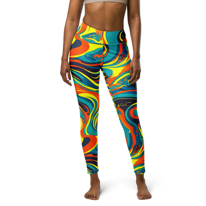 Yoga Leggings - Mythic Maelstrom